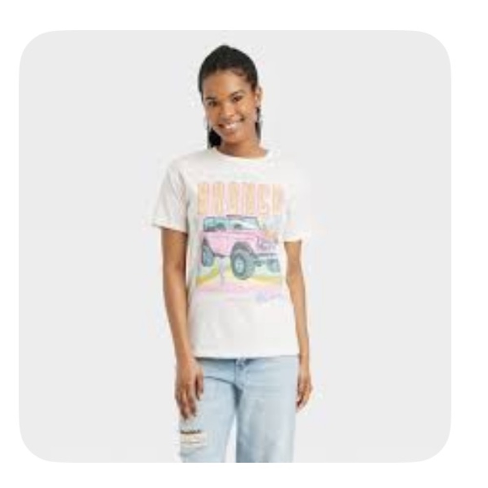 Ford Official Licensed White T-Shirt